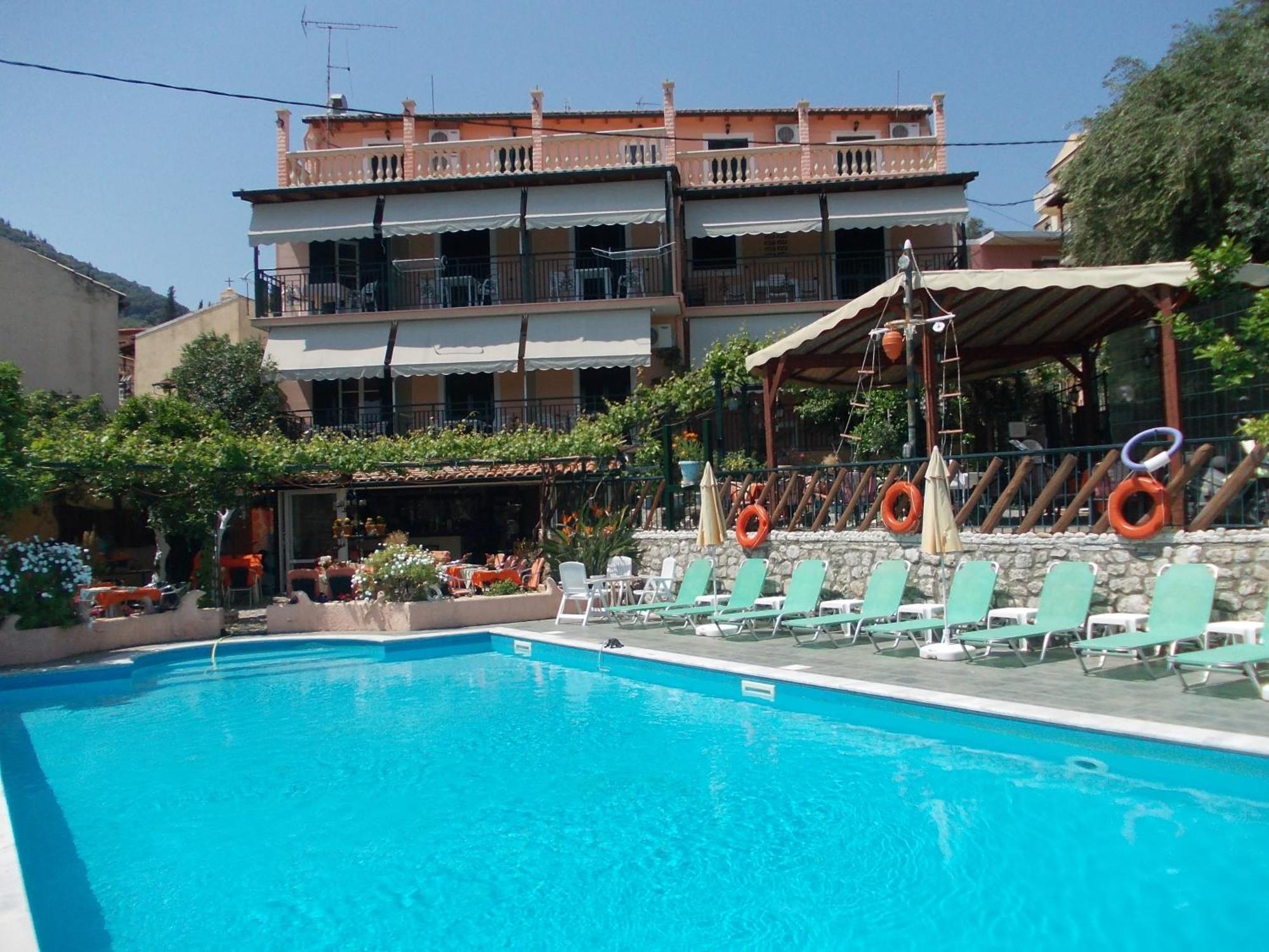 Aparthotel Argo Pool & Bar Benitses  Exterior foto